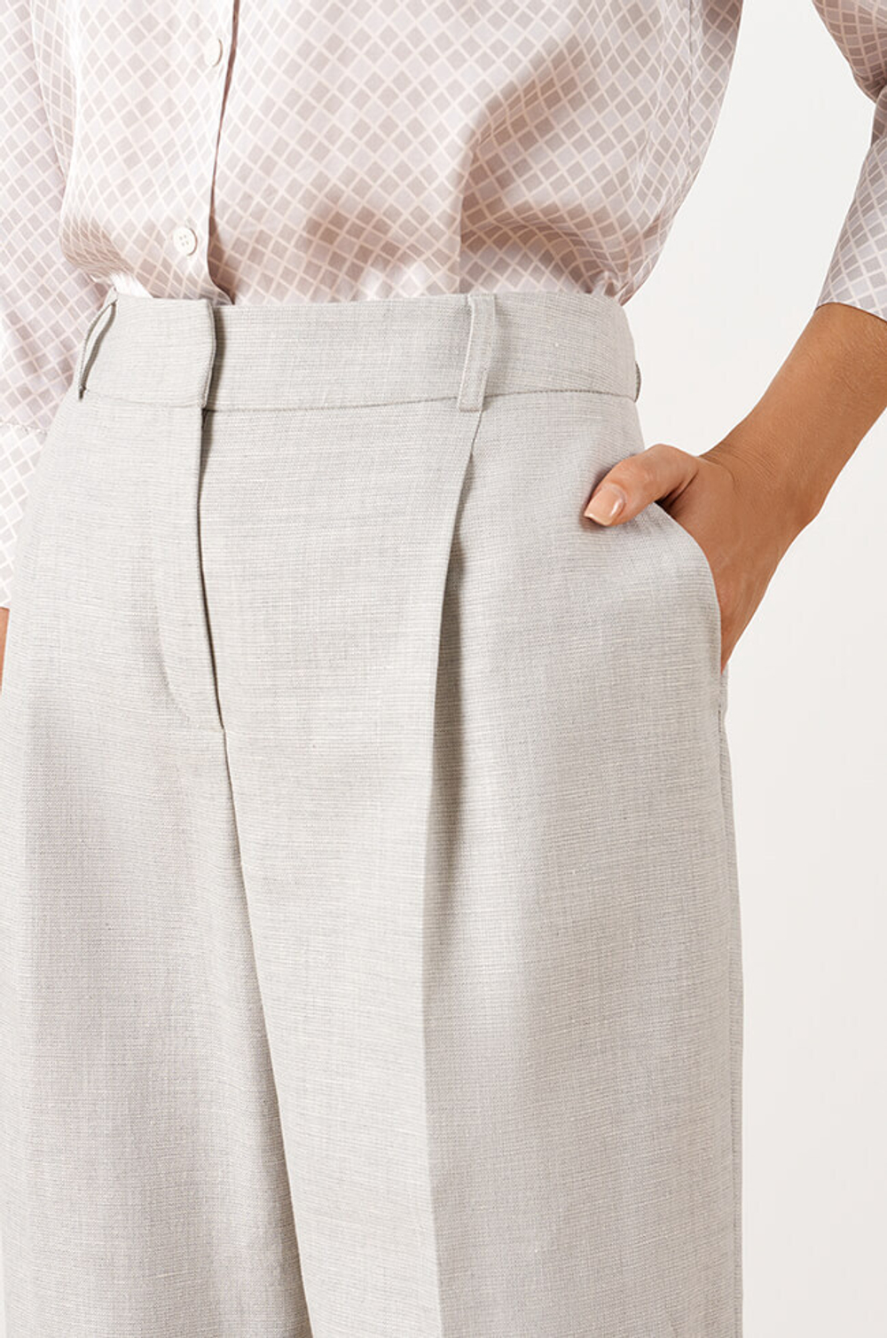 31049 Брюки женские (серый)