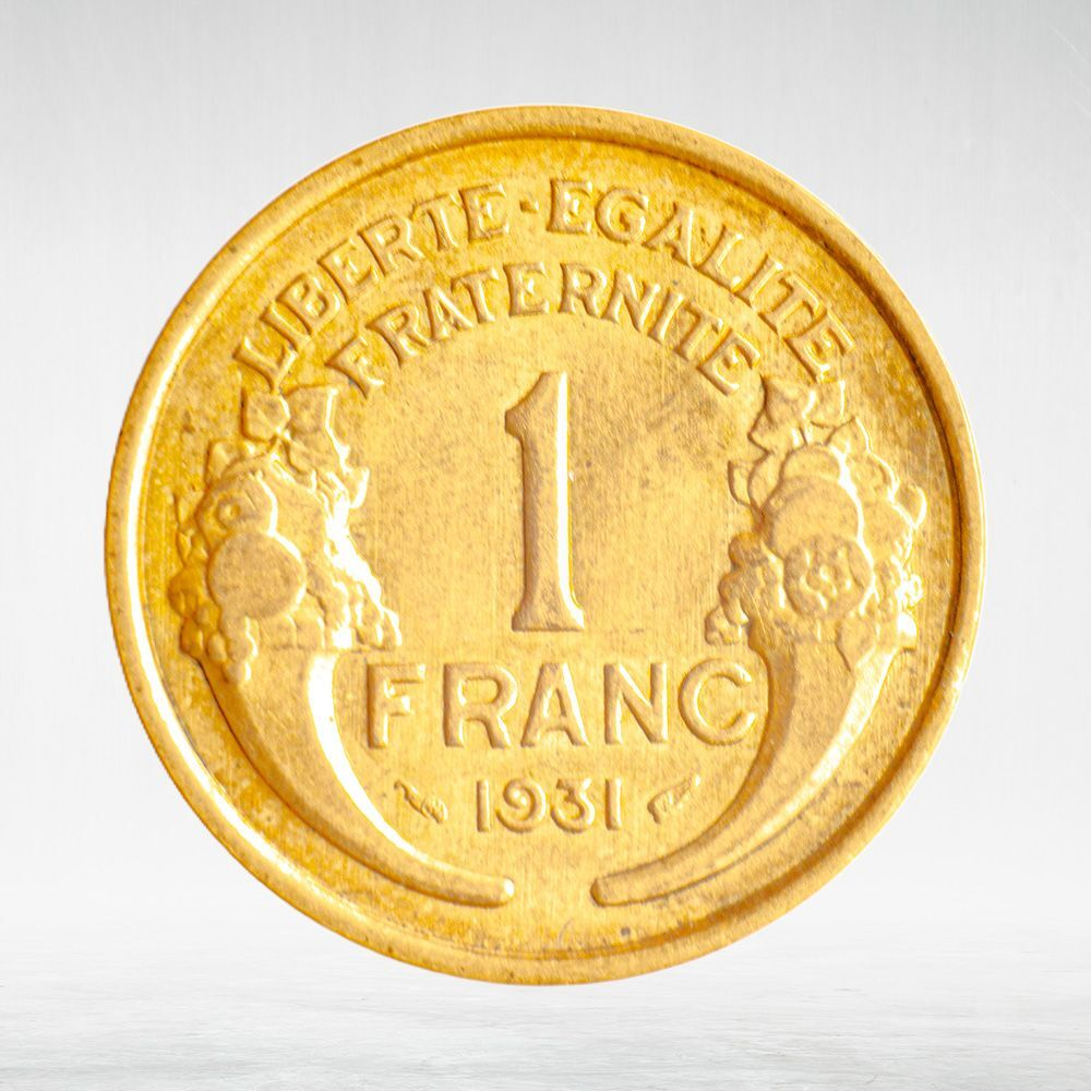 France, 1 Franc 1931, XF