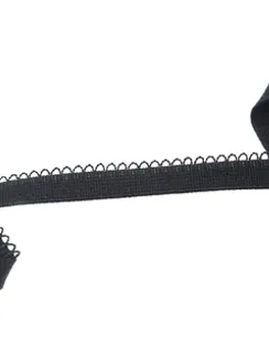 170 648/12 Резинка отделочная Lauma 12 мм, черный 170