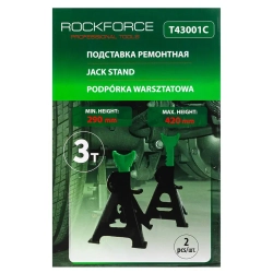 Подставка ремонтная 3т (h min 260мм, h max 435мм) (к-т 2шт.) RockForce RF-T43001C