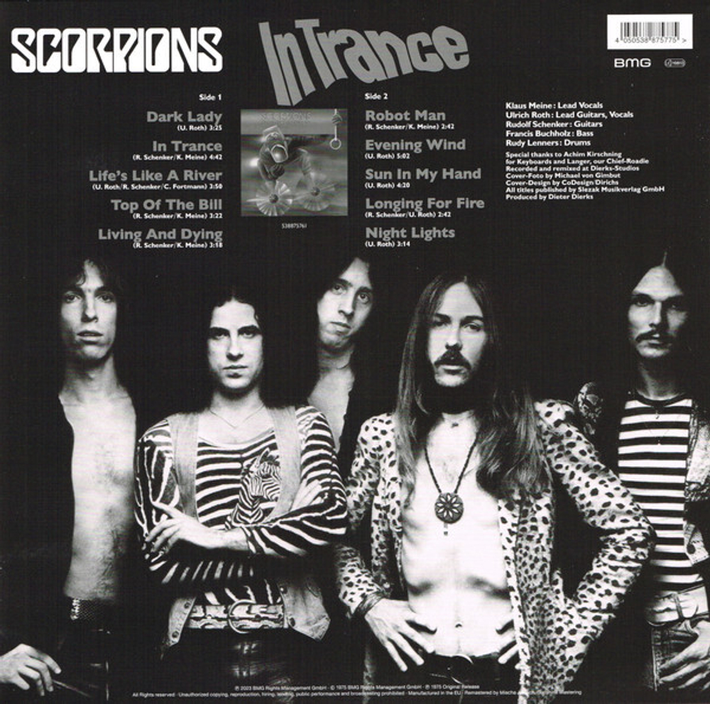 Scorpions / In Trance (Special Edition)(Clear Vinyl)(LP)