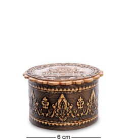 BST-115/ 1 Шкатулка «Храм Христа Спасителя» мал. (береста)