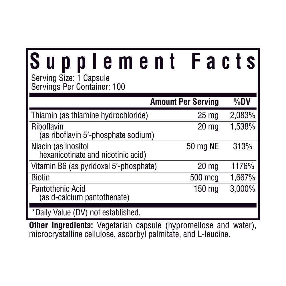 Seeking Health - B minus 100 capsules