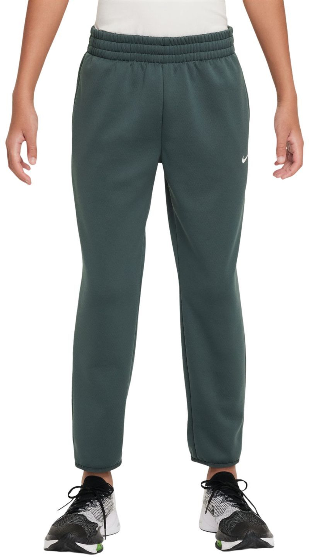 Детские теннисные брюки Nike Kids Therma-Fit Winterized Training - Green
