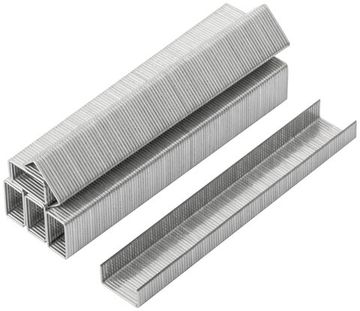 Скобы для степлера закаленные 11,3 мм х 0,7 мм, (узкие тип 53)  6 мм, 1000 шт.