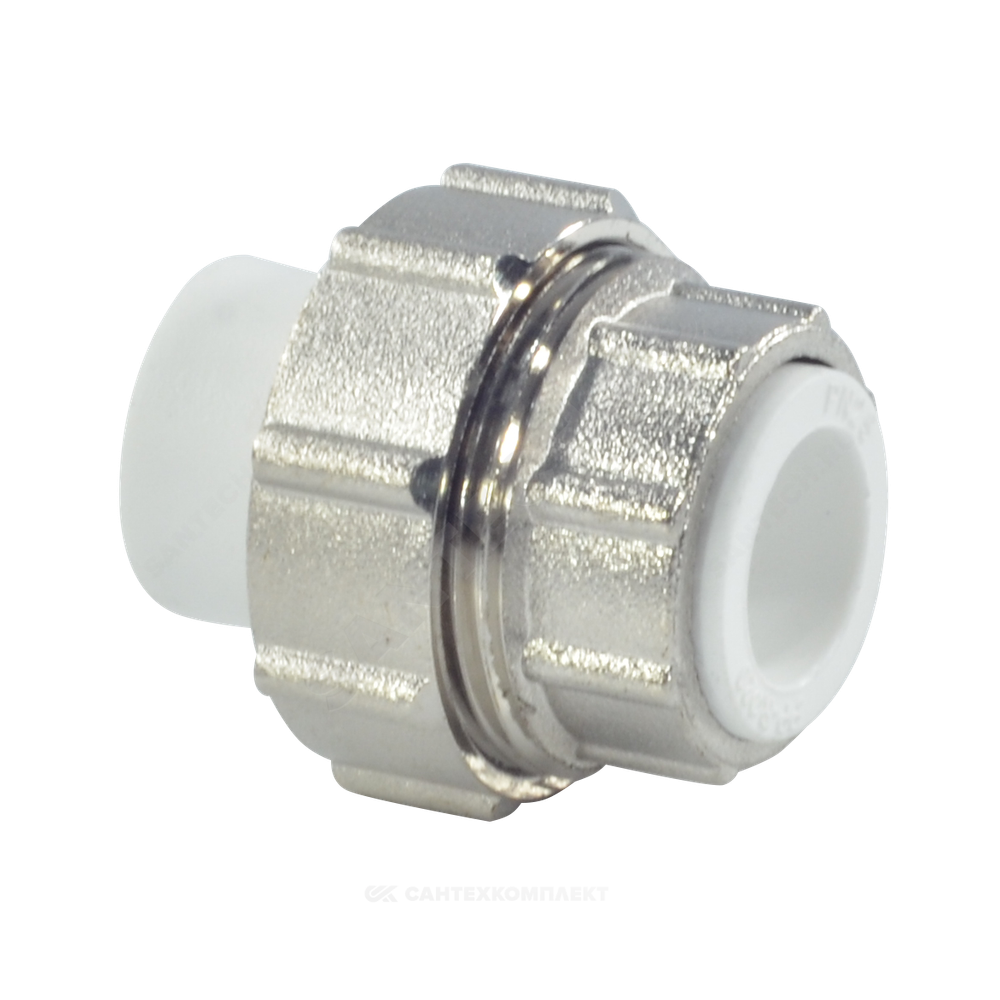 Муфта PP-R разъемная белая Дн 32 VALFEX 11157032