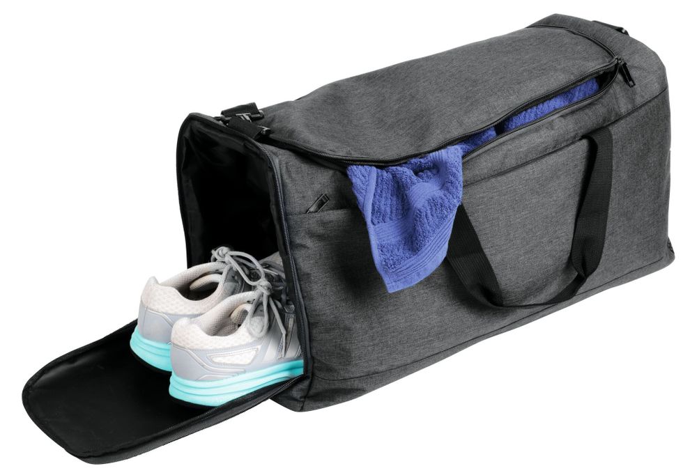 Сумка спортивная LEISURE темно-серый