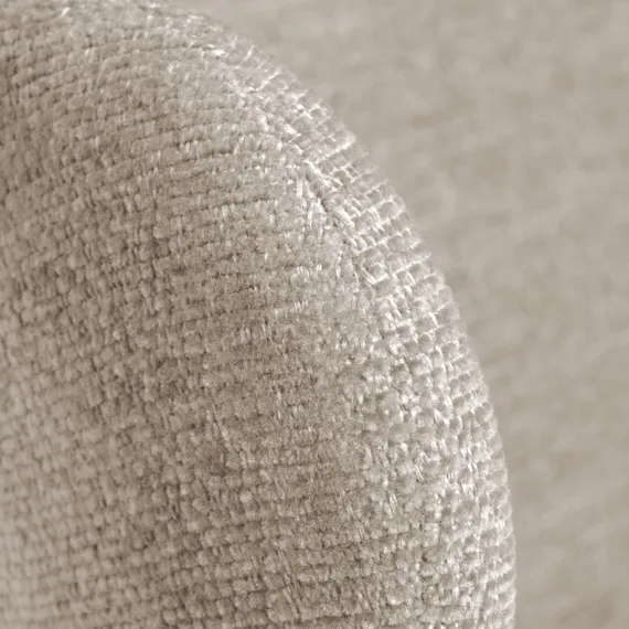 Стул Arvo бежевый шенилл с чёрными ножками