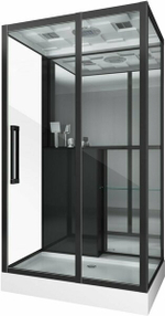 Душевая кабина Grossman Style GR267 (80x120x215) дверь раздвижная,5 мест