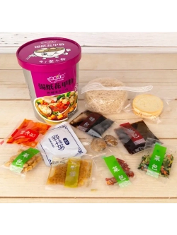 Фунчоза с овощами и моллюсками ассорти вкусов 3 шт