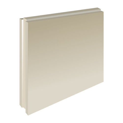 Плита гипсовая пазогребневая Волма 667х500х100 мм обыкновенная полнотелая