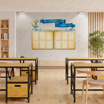 Комплект фигурных стендов Информация для учеников и их родителей с карманами А4 2766