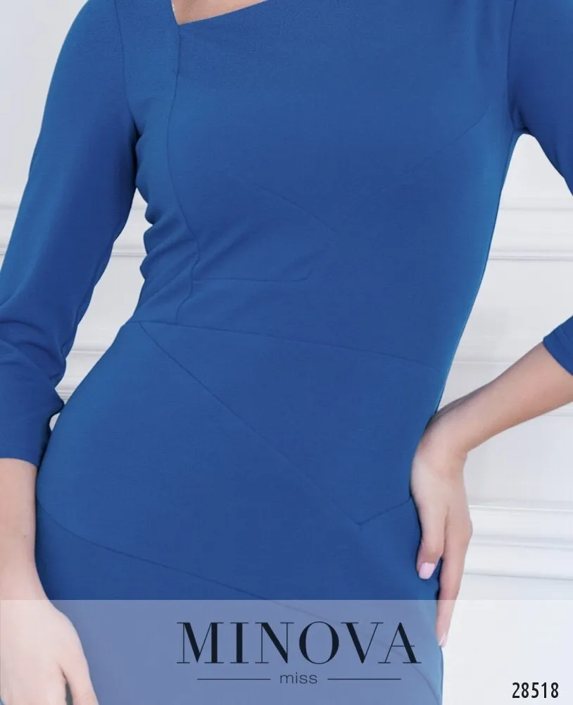 Платье 3115-джинс Minova
