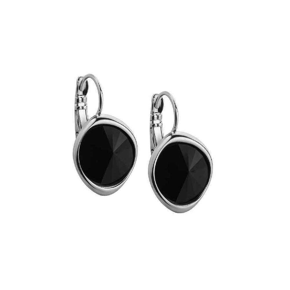 Серьги Fiore Luna Jet A1902.4 BW/S