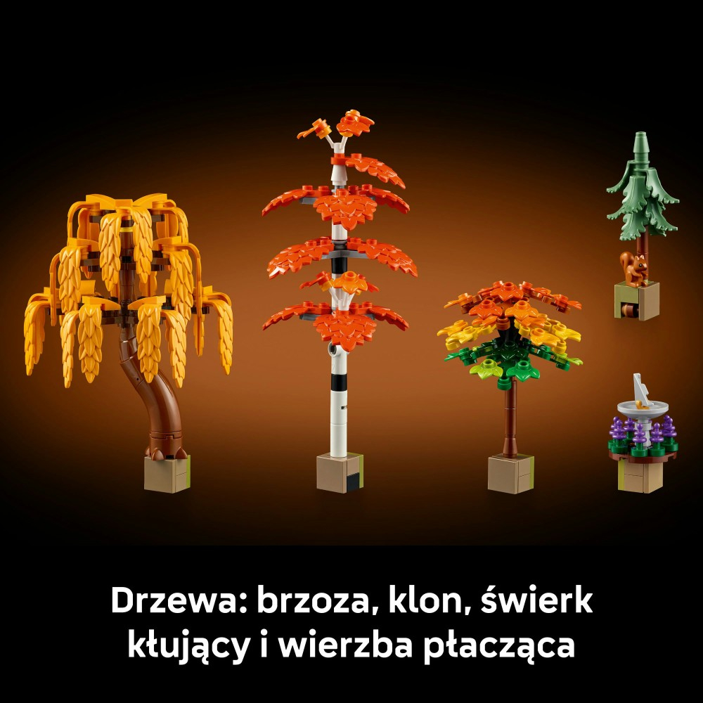 LEGO Icons - Осенний сад с домиком 11372