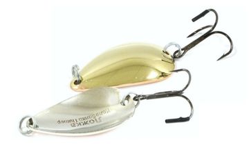 Блесна КОЛЕБАЛКА ПИТЕР Ложка Классика (20 г цвет Желтый/Белый)
