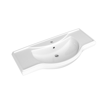 Умывальник "Классик-105" белый (Kirovit)