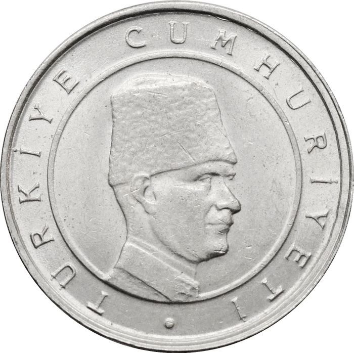 100 000 лир 2001-2004 Турция VF-XF