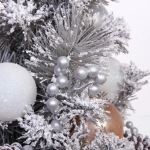 Ёлка в горшке «Нежная» 60 см, ПВХ+леска, шишки (61 ветка) (SS1902-60)