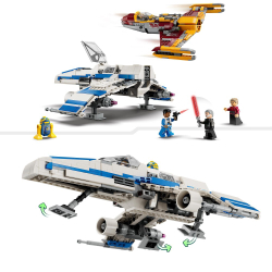 LEGO Star Wars — E-Wing Новой Республики против звездного истребителя Шин Хати 75364