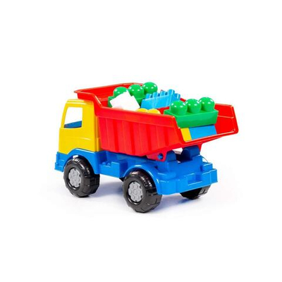 Набор №186 "Мираж" Самосвал+ Конструктор "Супер-Микс" 18эл. (Полесье)