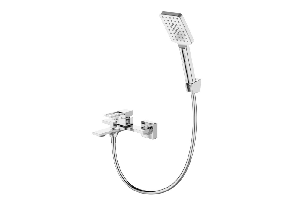 Смеситель BelBagno LUCE для ванны и душа с ручным душем LUC-VASM-CRM
