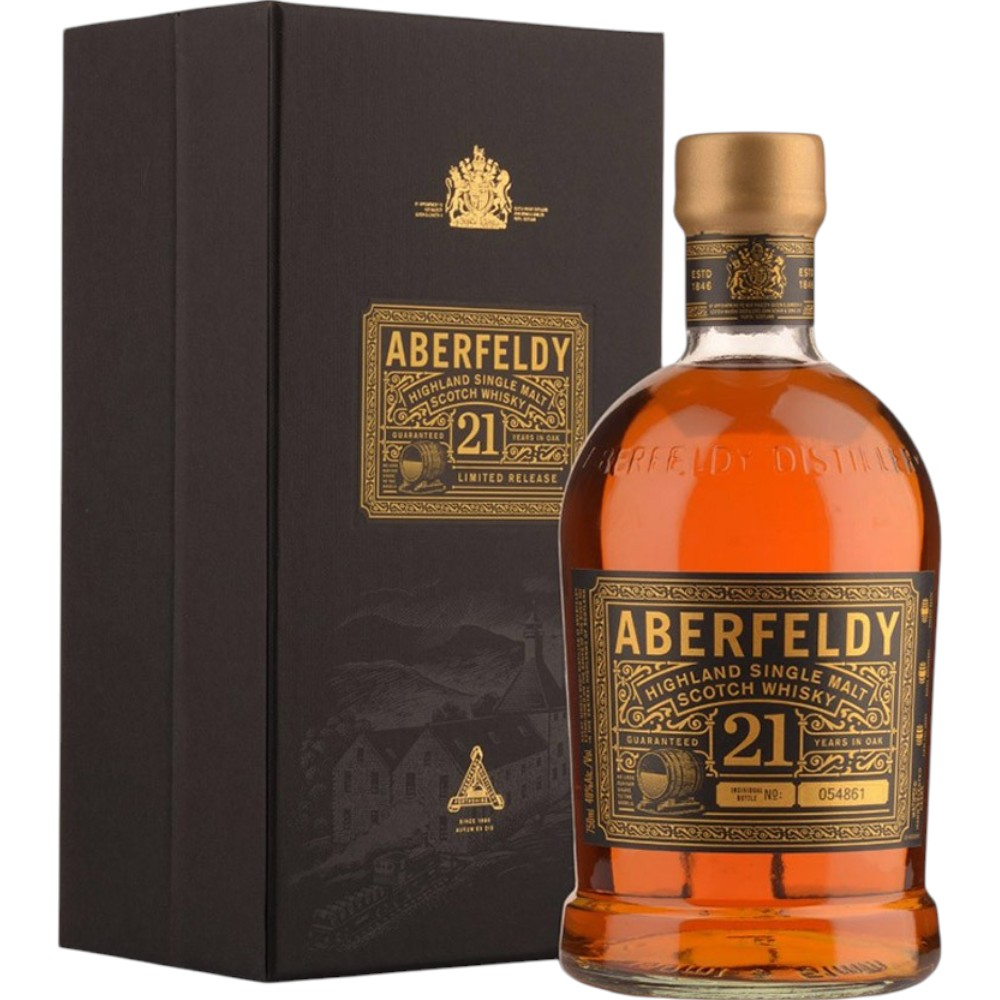 Aberfeldy 21 Y.O. 0,7 л. В подарочной коробке