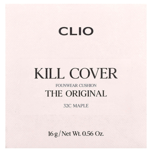 Clio, Death Cover FounWear, кушон, кленовый сироп 32C, 16 г (0,56 унции)