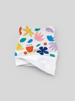 Шапка ZOO (matisse + белый)