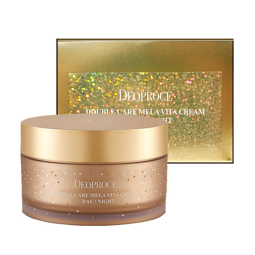 Deoproce Double Care Mela Vita Cream Day Night Крем для лица 2 в 1 для дневного и ночного ухода