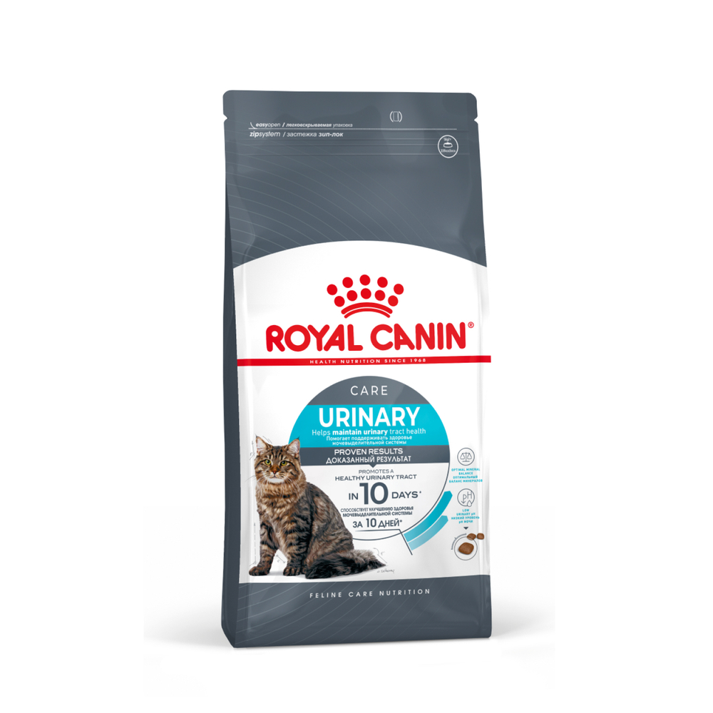 Royal Canin Urinary Care Корм сухой для взрослых кошек для поддержания здоровья мочевыделительной системы 400г