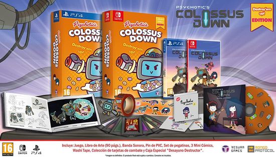 Colossus Down - Destoy'em Up Edition [Nintendo Switch, русские субтитры]