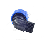 Отвод компрессионный ПЭ Дн 20х1/2"х90гр ВР Ру16 RTP (РосТурПласт) 11535
