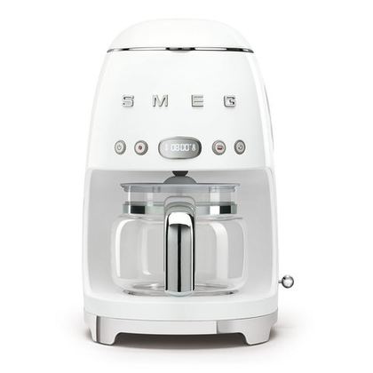 Кофеварка капельная Smeg Стиль 50-х годов белая