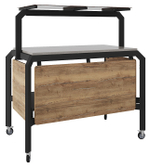 Стол нейтральный Кобор AN150 white/natural/black