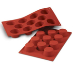 Силиконовая форма SF022 MUFFINS MINI (Маффины) Silikomart, Италия