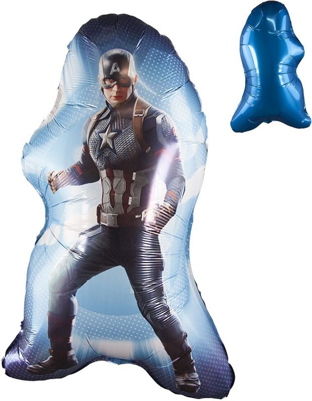 К Шар (31''/79 см) фигура Герои Марвел Капитан Америка (БГ-)