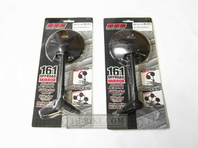 Mirror foldable 10mm. 161 Off Road Mirror DRC. 1 set Left+Right. D58-16-110, D58-16-120