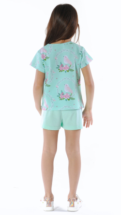 Шорты трикотажные для девочки 3-6 лет Fleur de Vie