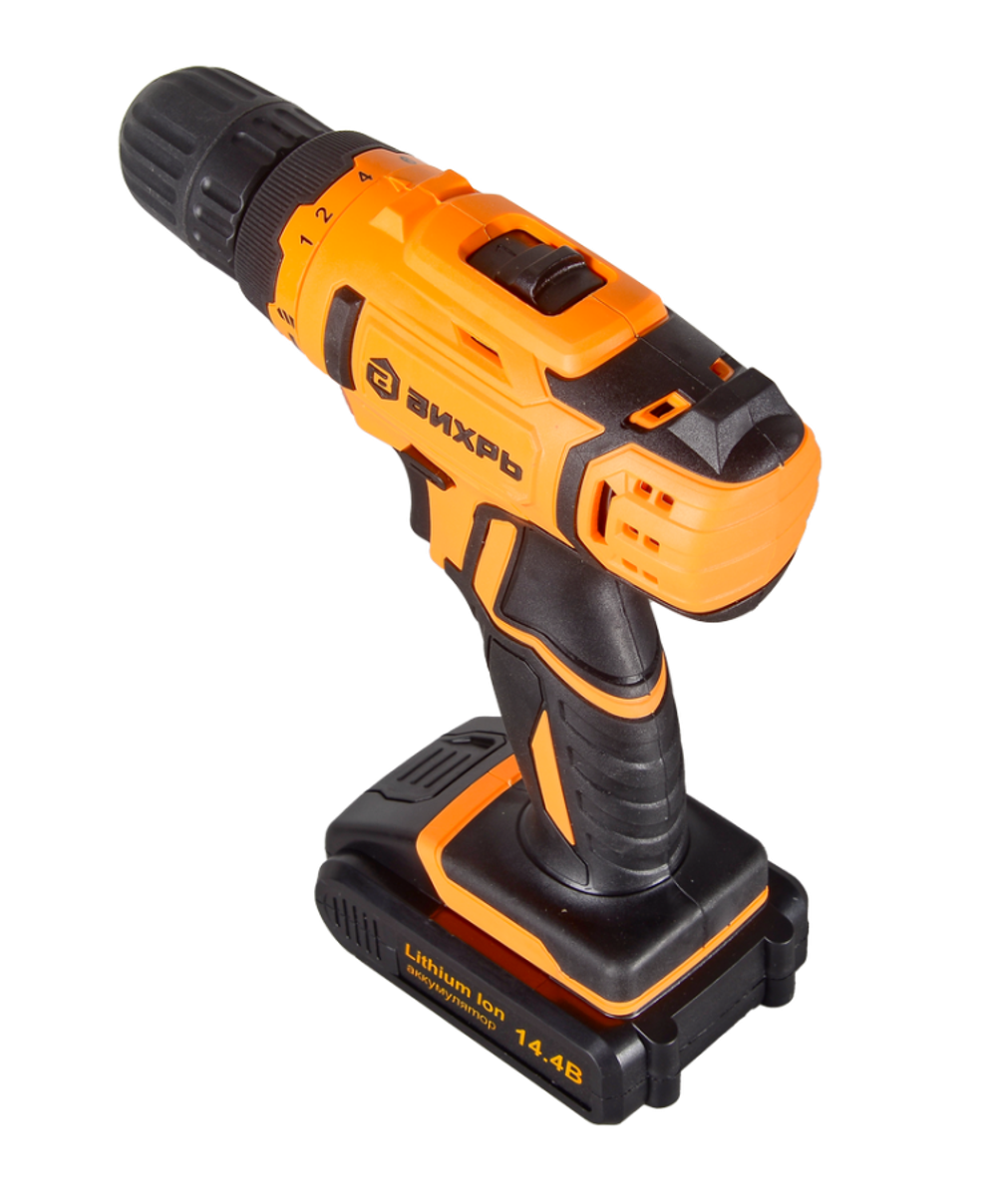 Дрель-шуруповерт аккум. ДА-14,4Л-2К Вихрь (литиевы
