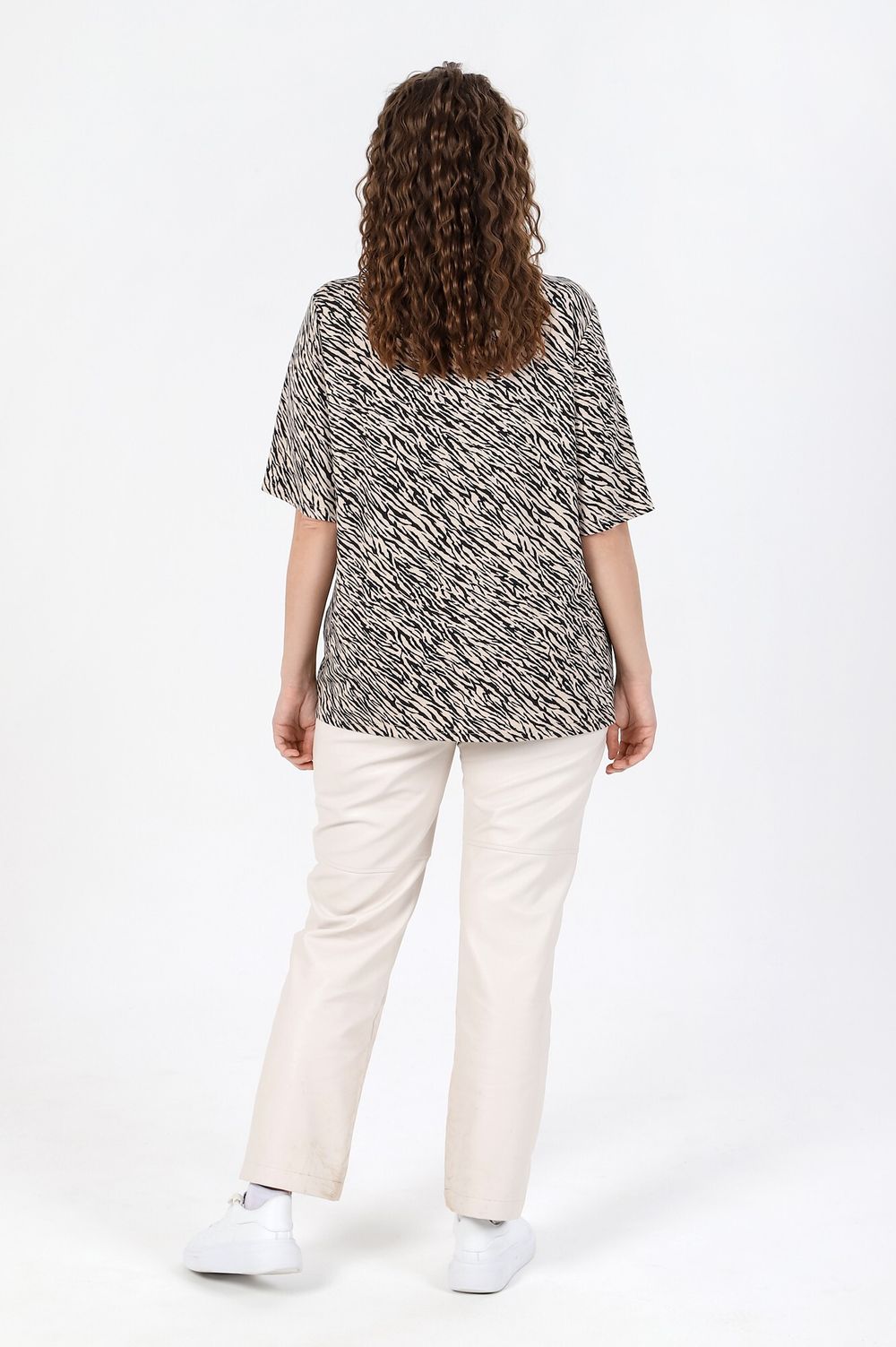 Футболка Кутюр Виотекс ЗЕБРА БЕЖЕВАЯ