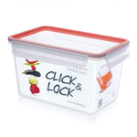 Контейнер для продуктов герметичный "Click&Lock" 3 л (прозрачный) с мерной шкалой