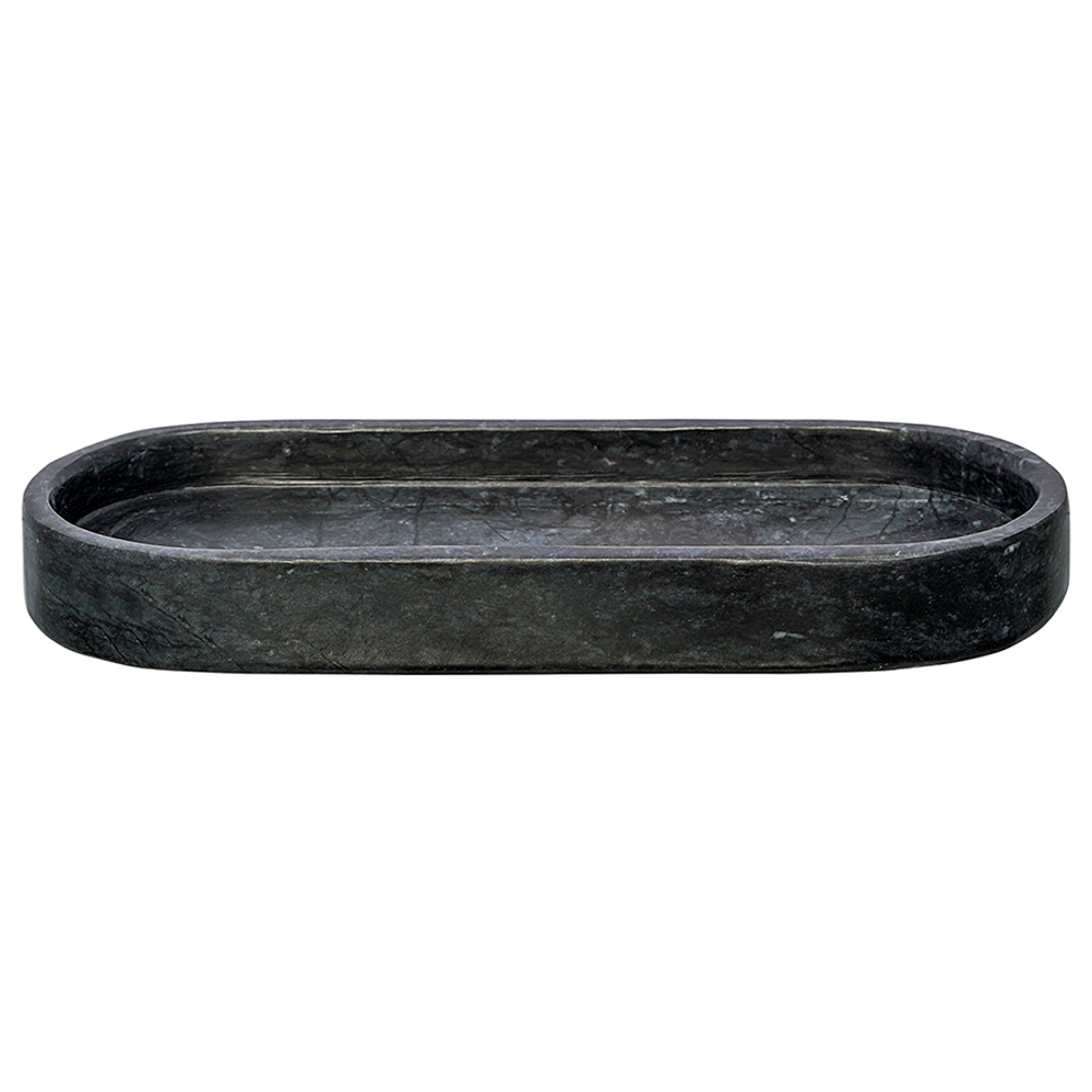 Поднос 25х10см Bergenson Bjorn Marm черный