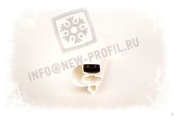 Уплотнитель для холодильного шкафа Inter-400Т (глухая или стеклянная дверь) 1560*660 мм (004)