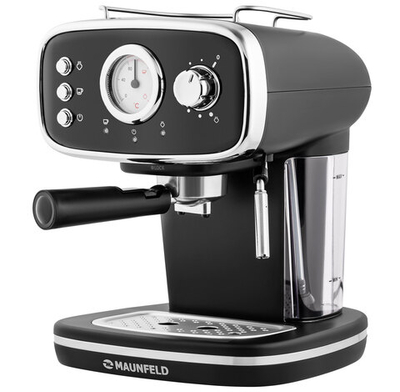 Кофемашина рожкового типа MAUNFELD MF-736BK