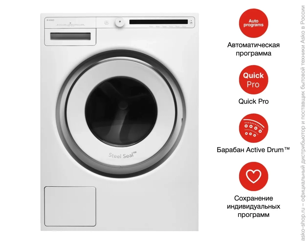 Стиральная машина Asko W2084.W.P фото 15