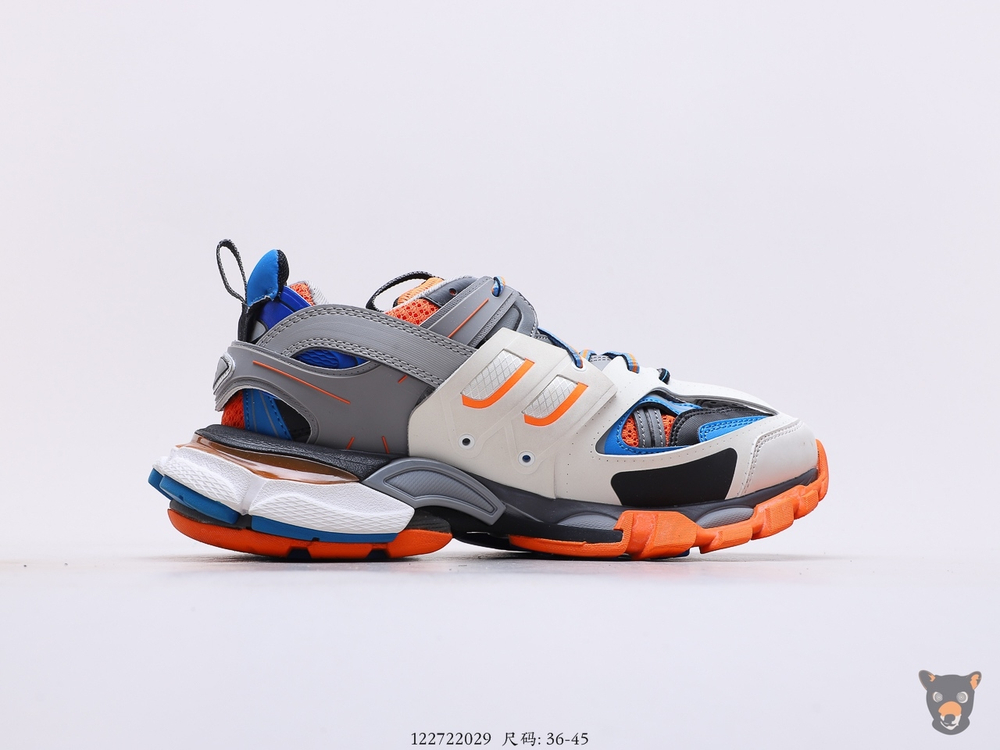 Кроссовки Track Trainers White/Orange/Blue