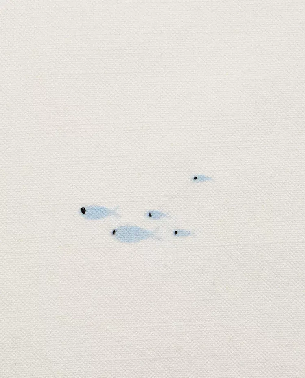 ZARA HOME НАВОЛОЧКА ДЛЯ ДЕКОРАТИВНОЙ ПОДУШКИ С ПРИНТОМ, ЖЕЛТОВАТО-БЕЛЫЙ