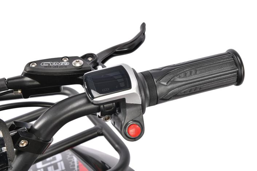 Детский электроквадроцикл White Siberia SNEG Черный