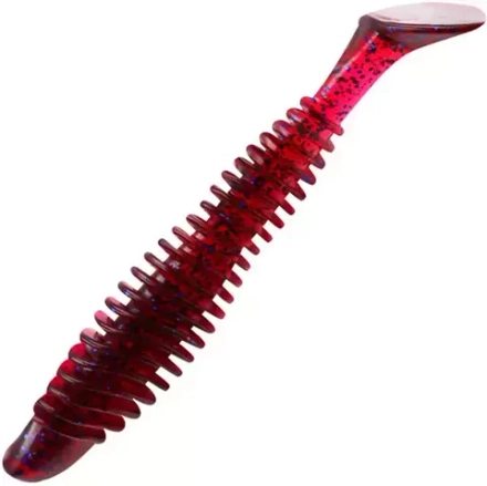 Виброхвост YAMAN Flatter Shad 2inch цвет #04-Grape 1шт